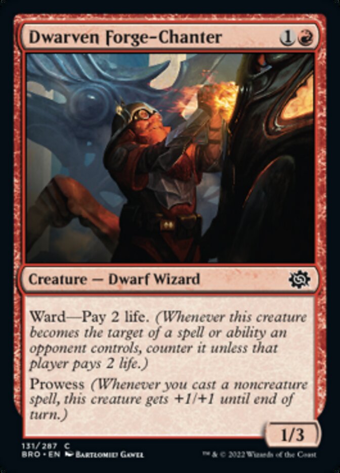 Dwarven Forge-Chanter [The Brothers' War] | Good Games Adelaide SA