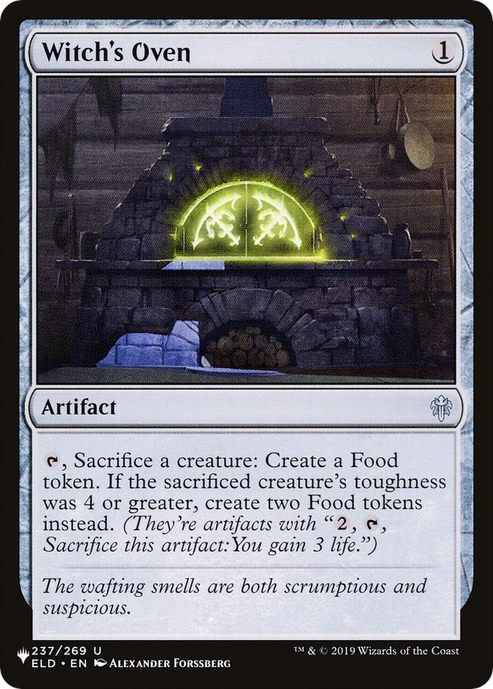 Witchs Oven 237/269 (The List Reprints)  | Good Games Adelaide SA