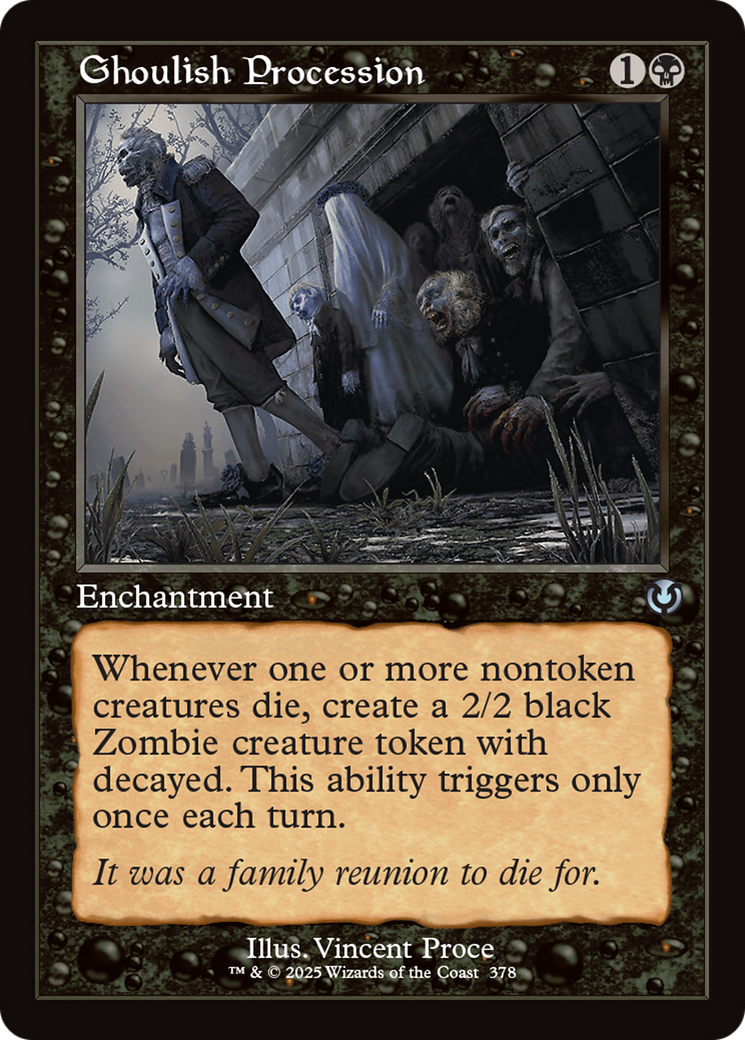 Ghoulish Procession (Retro Frame) [Innistrad Remastered] | Good Games Adelaide SA