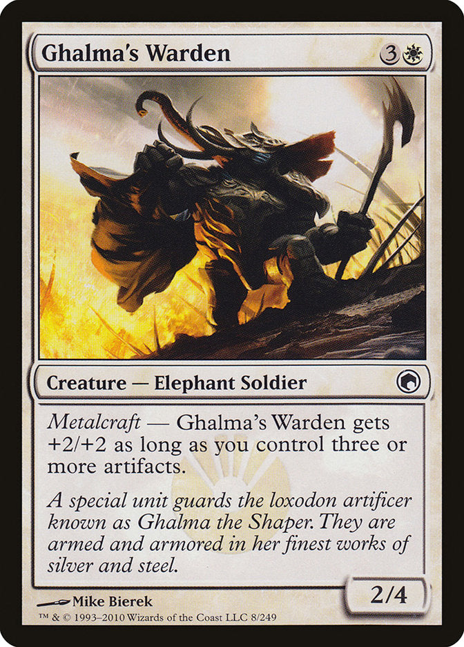 Ghalma's Warden 8 (Scars of Mirrodin)  | Good Games Adelaide SA