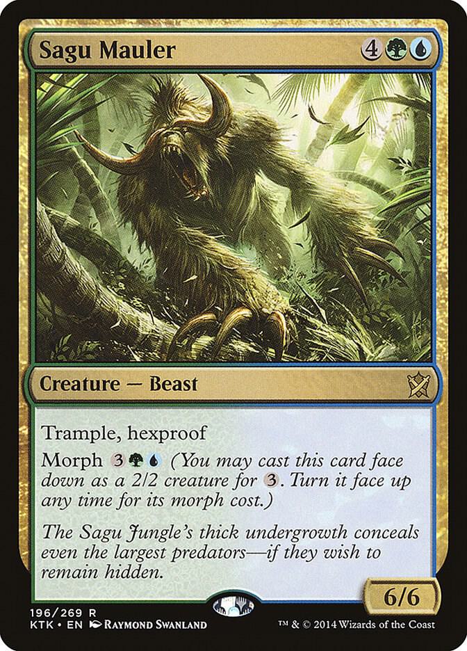 Sagu Mauler 196 (Khans of Tarkir)  - Foil | Good Games Adelaide SA