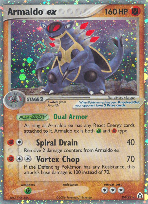 Armaldo ex (84/92) [EX: Legend Maker] | Good Games Adelaide SA