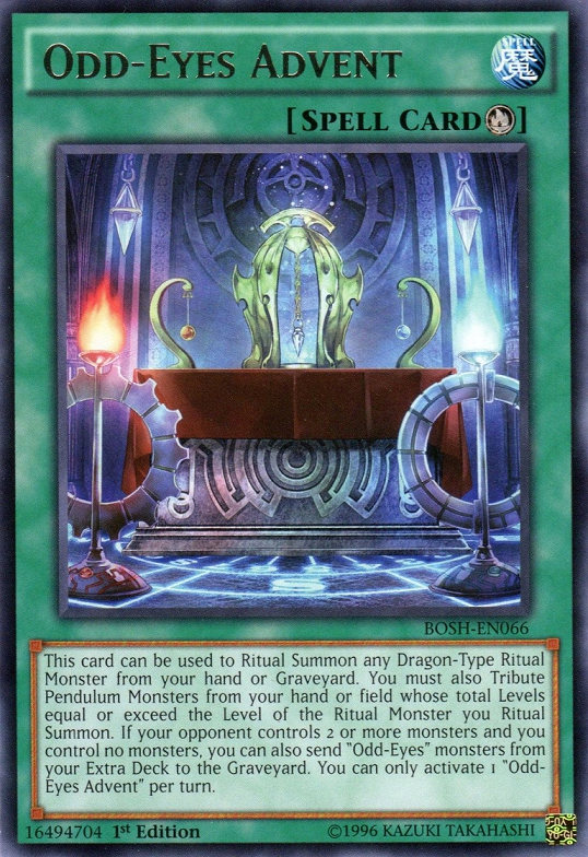 Odd-Eyes Advent [BOSH-EN066] Rare | Good Games Adelaide SA