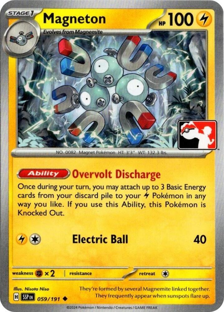 Magneton Series 7 059/191 (Prize Pack Series Cards)  | Good Games Adelaide SA