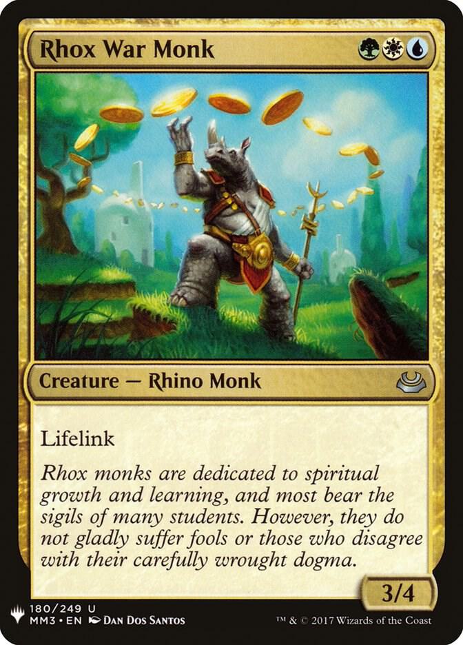 Rhox War Monk 180 (The List Reprints)  | Good Games Adelaide SA