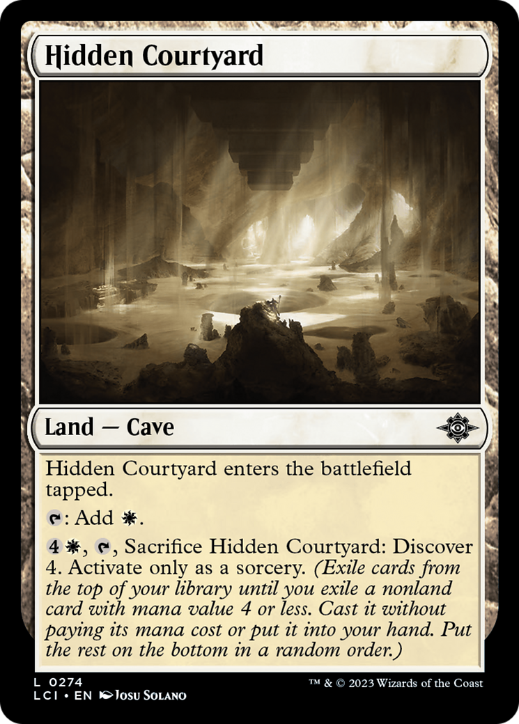 Hidden Courtyard [The Lost Caverns of Ixalan] | Good Games Adelaide SA