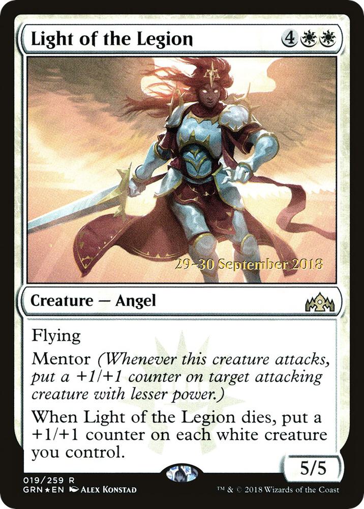 Light of the Legion 19 (Prerelease Cards)  - Foil | Good Games Adelaide SA