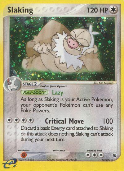 Slaking 12/109 (Ruby and Sapphire)  - Holofoil | Good Games Adelaide SA