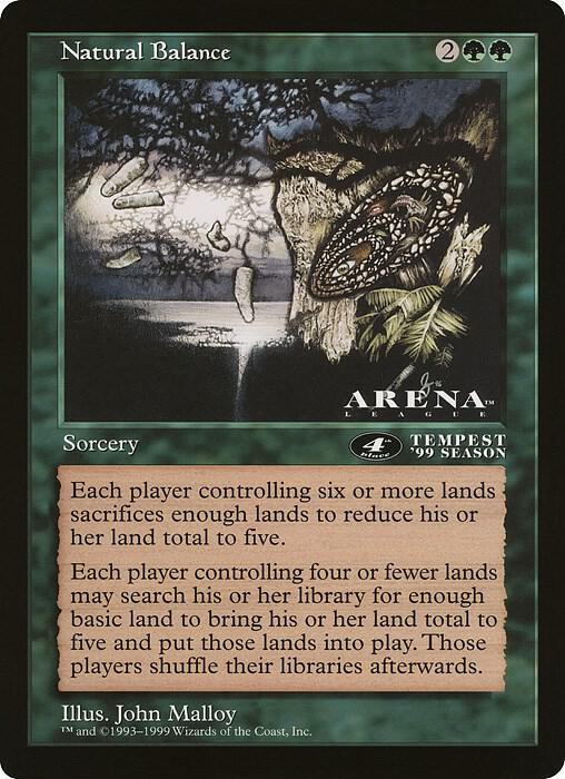 Natural Balance 4th Place Arena League  (Oversize Cards)  | Good Games Adelaide SA