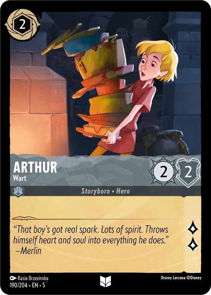 Arthur Wart 190/204 (Shimmering Skies)  | Good Games Adelaide SA