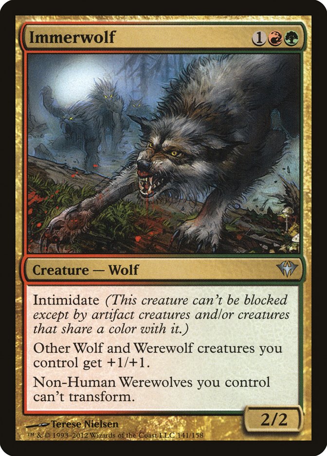 Immerwolf 141 (Dark Ascension)  - Foil | Good Games Adelaide SA