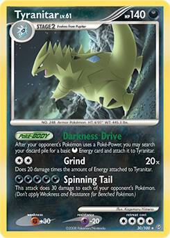 Tyranitar 30 100 DP Stormfront 030/100 (Deck Exclusives)  - Holofoil | Good Games Adelaide SA