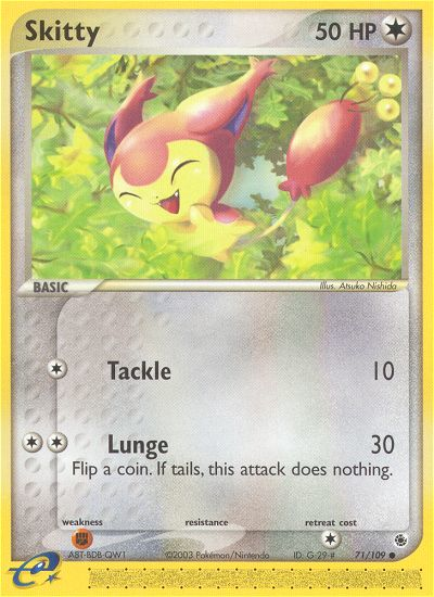 Skitty (71/109) [EX: Ruby & Sapphire] | Good Games Adelaide SA