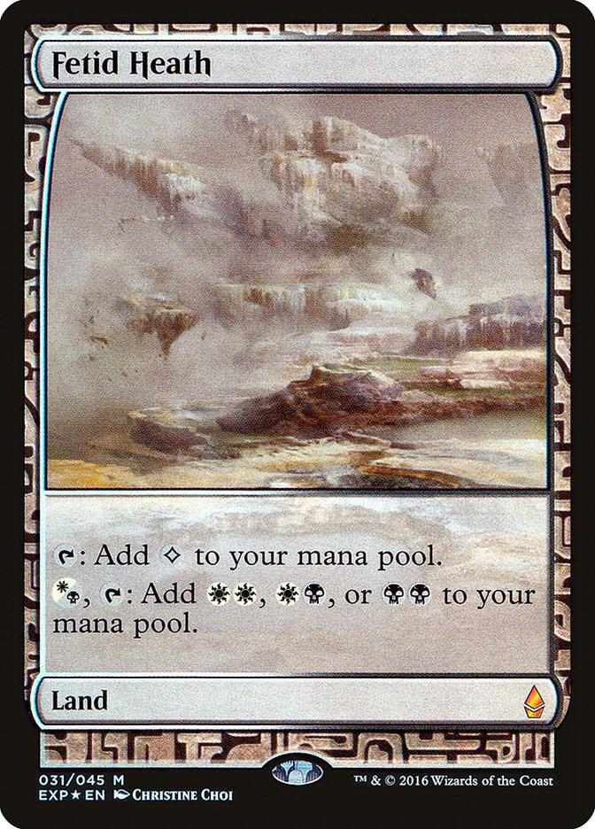 Fetid Heath 31 (Zendikar Expeditions)  - Foil | Good Games Adelaide SA