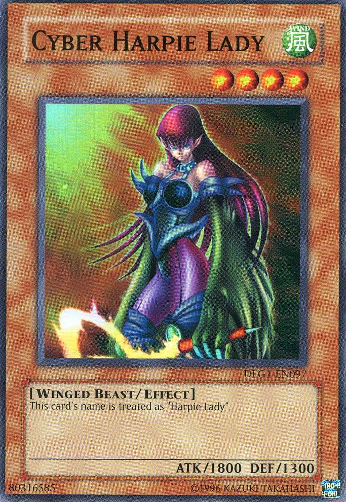 Cyber Harpie Lady [DLG1-EN097] Super Rare | Good Games Adelaide SA