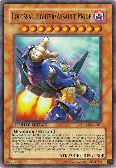 Colossal Fighter/Assault Mode [CRMS-ENSP1] Super Rare | Good Games Adelaide SA