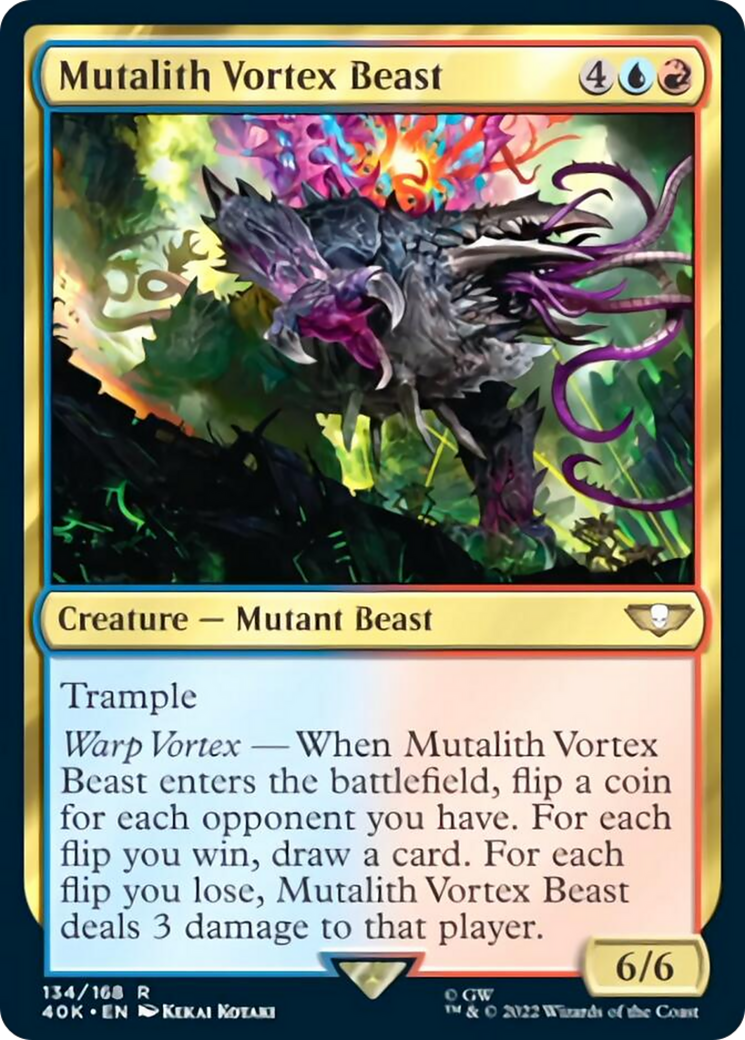 Mutalith Vortex Beast (Surge Foil) [Universes Beyond: Warhammer 40,000] | Good Games Adelaide SA