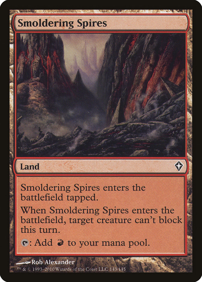 Smoldering Spires [Worldwake] | Good Games Adelaide SA