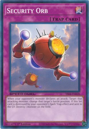 Security Orb [SS04-ENB28] Common | Good Games Adelaide SA