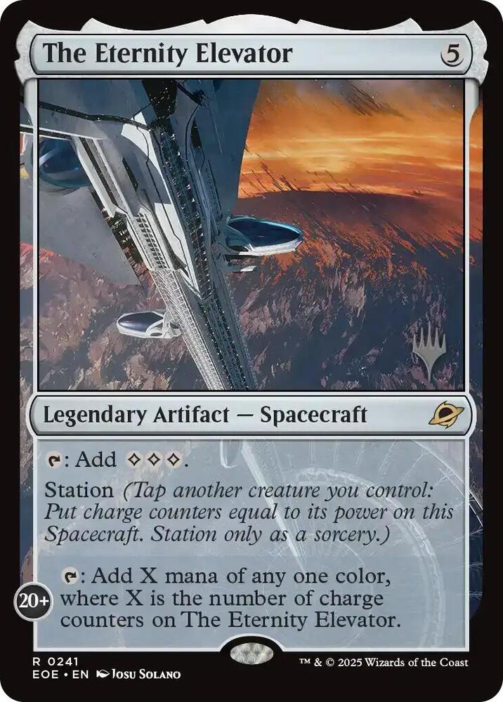 The Eternity Elevator 241 (Promo Pack: Edge of Eternities)  - Foil | Good Games Adelaide SA