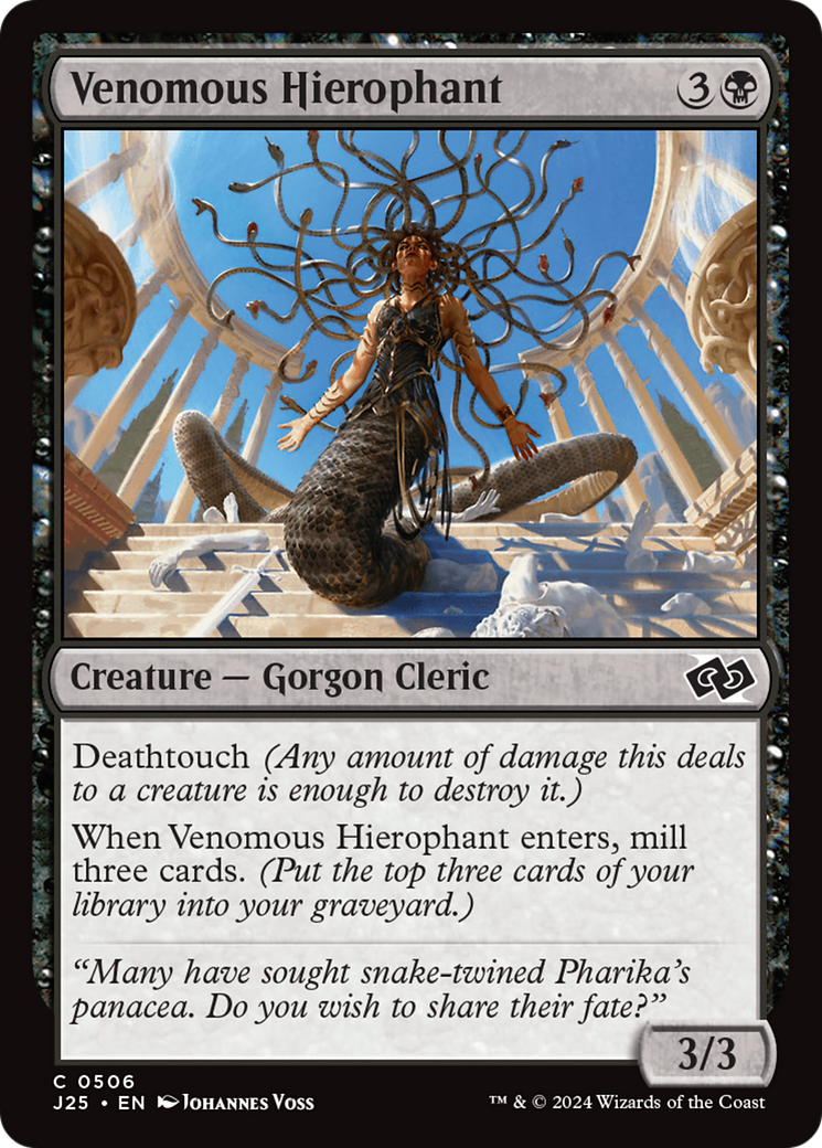 Venomous Hierophant [Foundations Jumpstart] | Good Games Adelaide SA