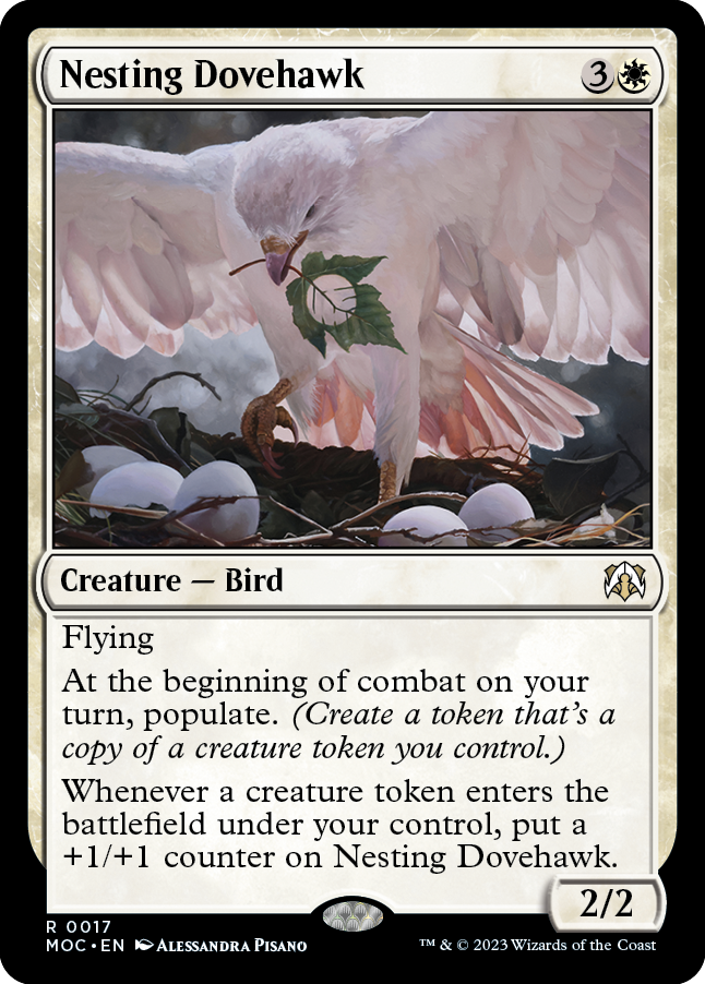 Nesting Dovehawk [March of the Machine Commander] | Good Games Adelaide SA