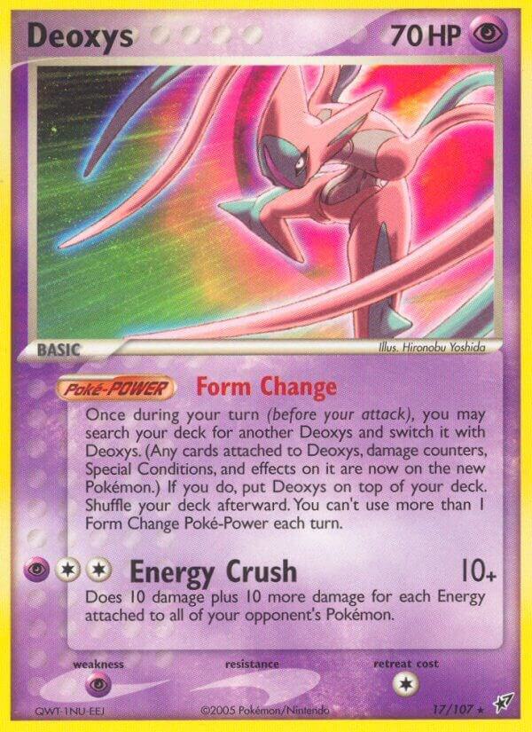 Deoxys Attack Forme 17/107 (Deoxys)  | Good Games Adelaide SA