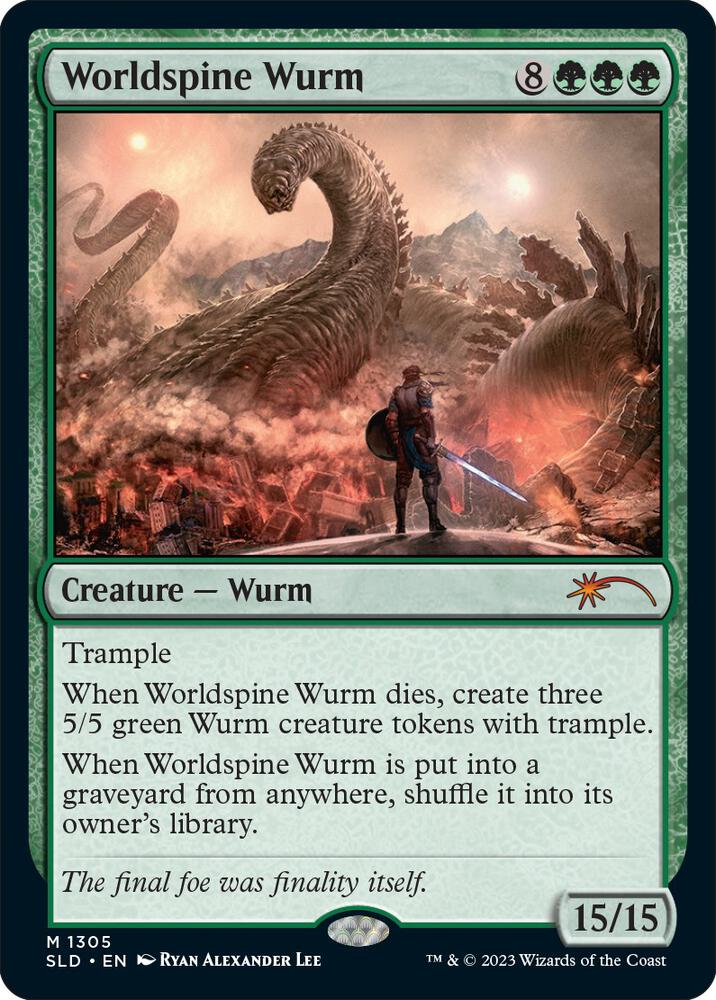 Worldspine Wurm 1305 (Secret Lair Drop Series)  | Good Games Adelaide SA