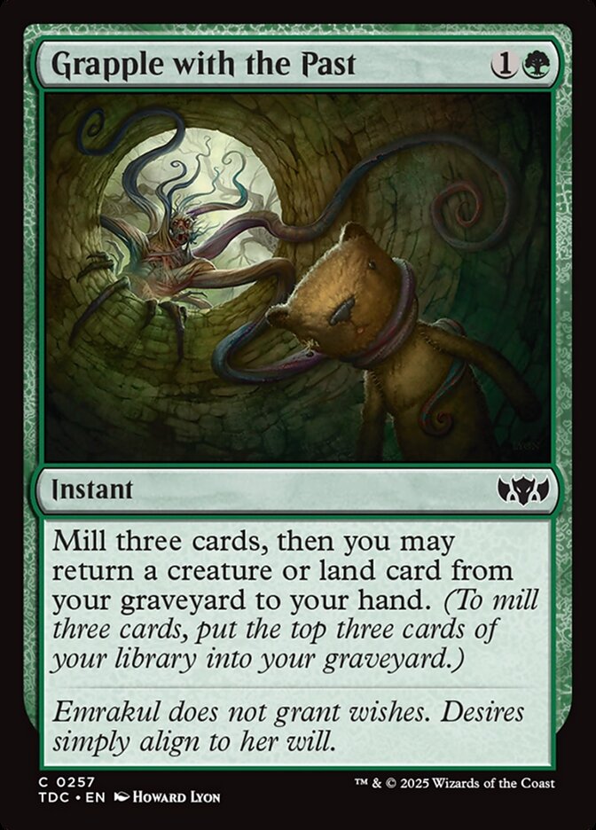Grapple with the Past 257 (Commander: Tarkir: Dragonstorm)  | Good Games Adelaide SA