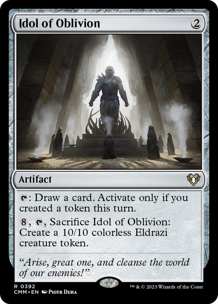 Idol of Oblivion 392 (Commander Masters)  - Foil | Good Games Adelaide SA