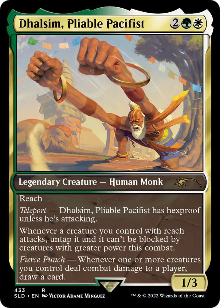 Dhalsim Pliable Pacifist 433 (Secret Lair Drop Series)  - Foil | Good Games Adelaide SA
