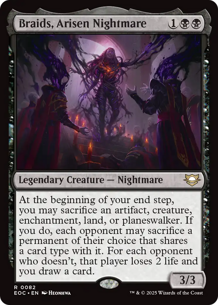 Braids, Arisen Nightmare [Edge of Eternities Commander] | Good Games Adelaide SA
