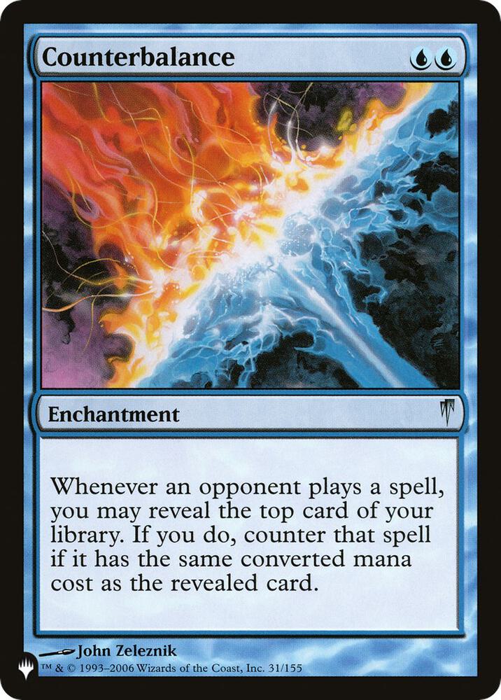Counterbalance 31/155 (The List Reprints)  | Good Games Adelaide SA
