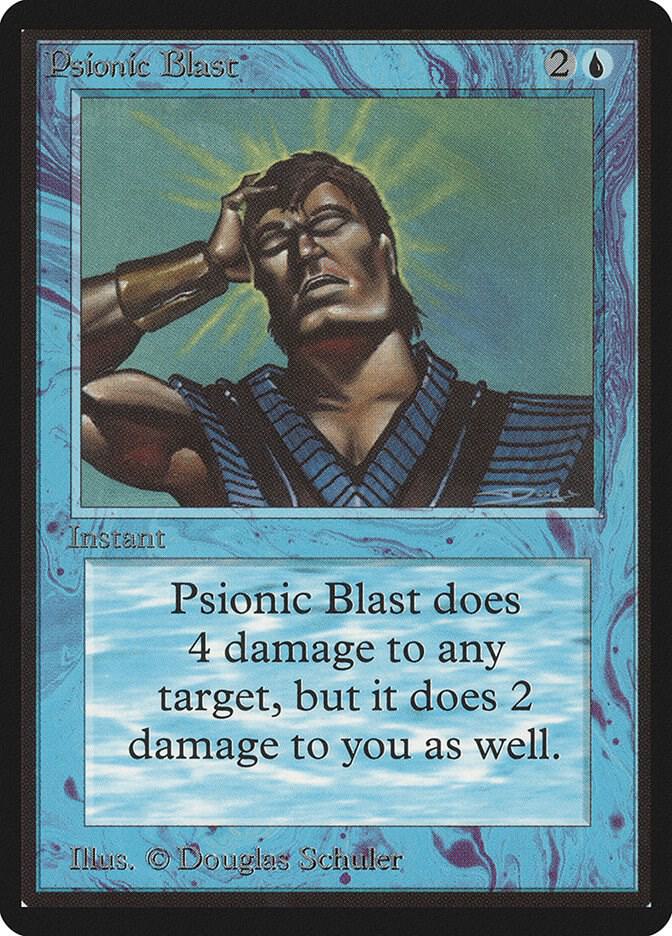 Psionic Blast 75/302 (Beta Edition)  | Good Games Adelaide SA