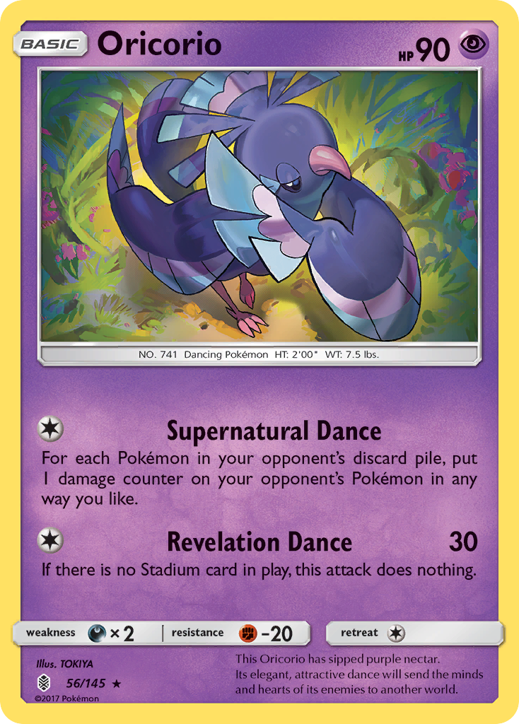 Oricorio (56/145) [Sun & Moon: Guardians Rising] | Good Games Adelaide SA