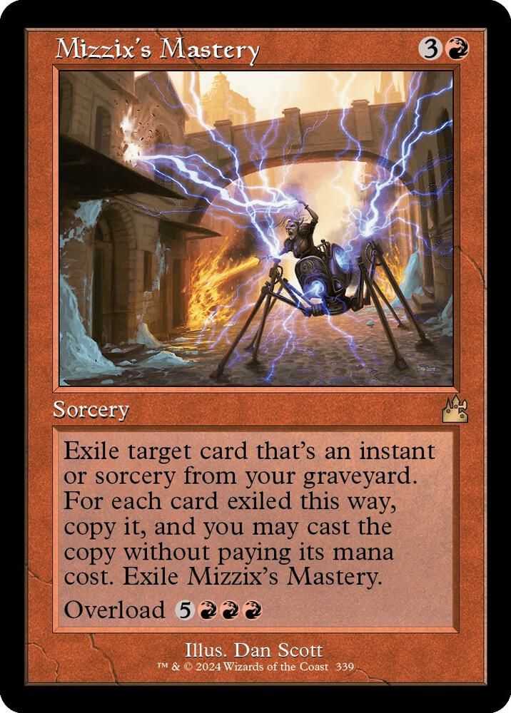 Mizzixs Mastery Retro Frame 339 (Ravnica Remastered)  | Good Games Adelaide SA