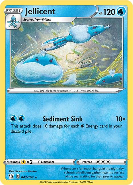 Jellicent 042/163 (SWSH05: Battle Styles)  | Good Games Adelaide SA