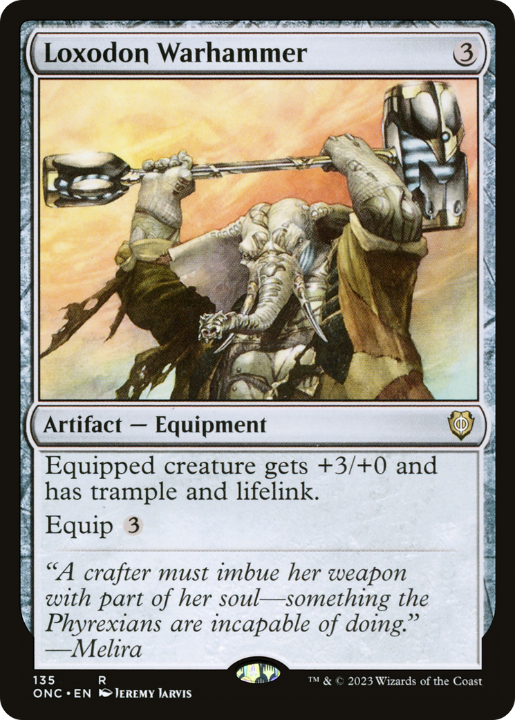 Loxodon Warhammer [Phyrexia: All Will Be One Commander] | Good Games Adelaide SA