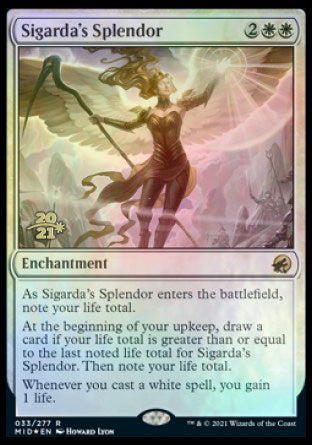 Sigarda's Splendor [Innistrad: Midnight Hunt Prerelease Promos] | Good Games Adelaide SA