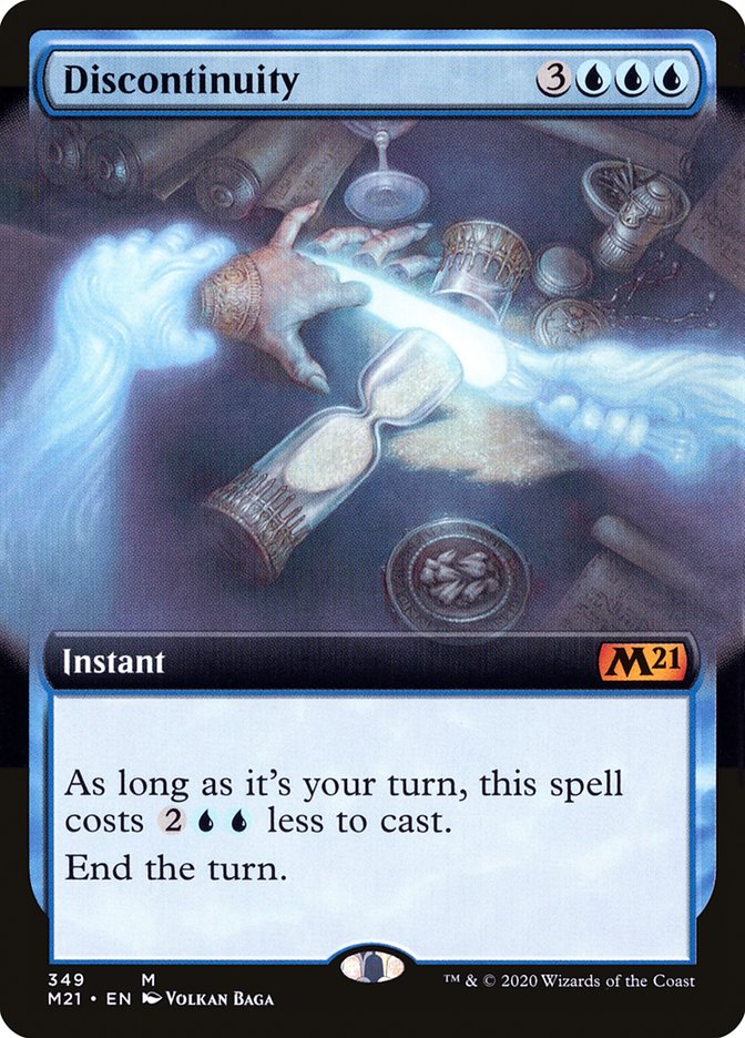 Discontinuity (Extended Art) [Core Set 2021] | Good Games Adelaide SA