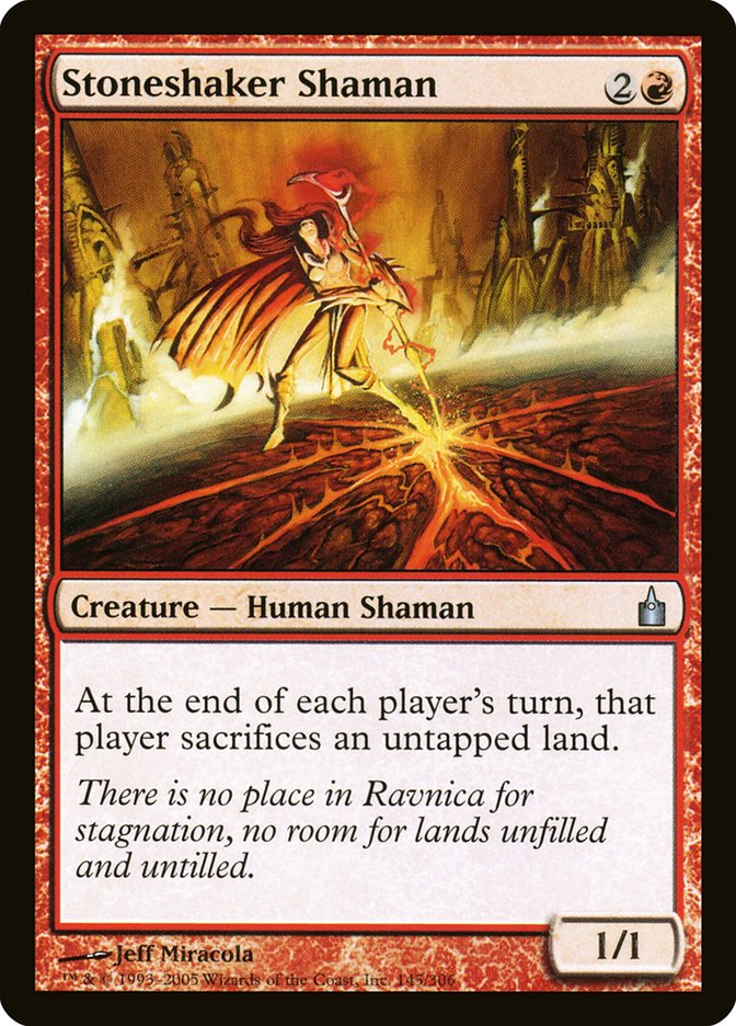 Stoneshaker Shaman 145/306 (Ravnica: City of Guilds)  - Foil | Good Games Adelaide SA