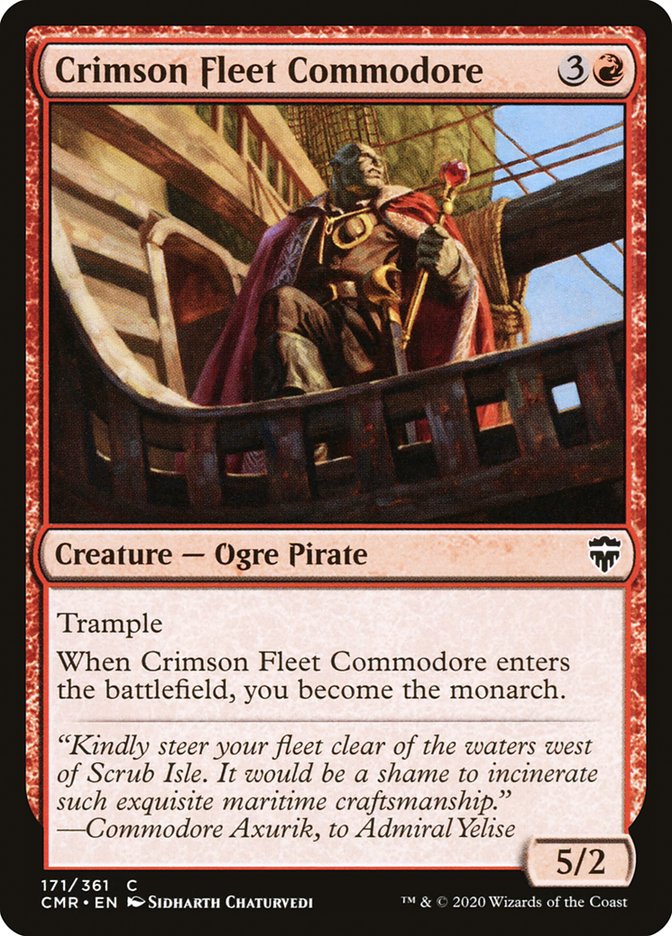 Crimson Fleet Commodore [Commander Legends] | Good Games Adelaide SA