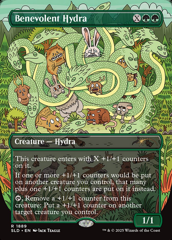 Benevolent Hydra 1889 (Secret Lair Drop Series)  - Foil | Good Games Adelaide SA
