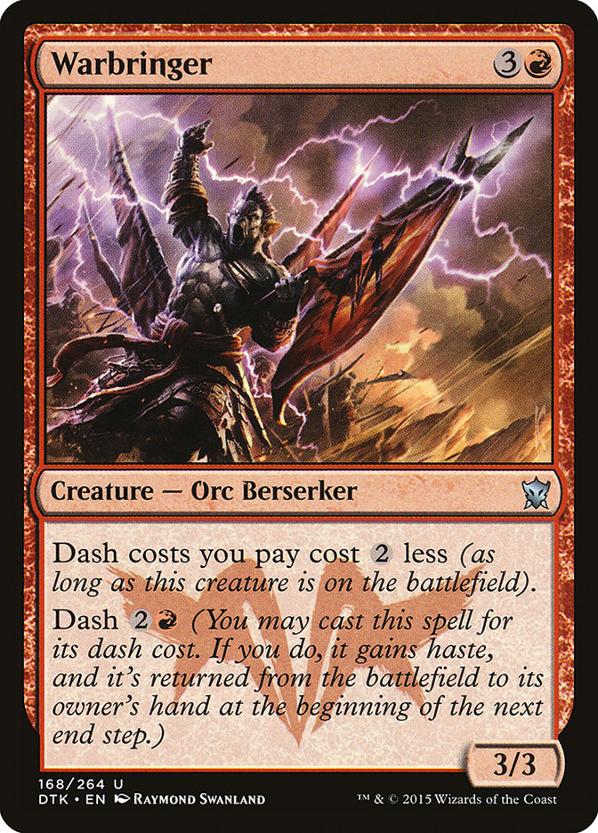 Warbringer 168 (Dragons of Tarkir)  | Good Games Adelaide SA