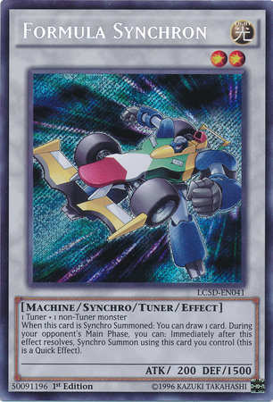 Formula Synchron [LC5D-EN041] Secret Rare | Good Games Adelaide SA