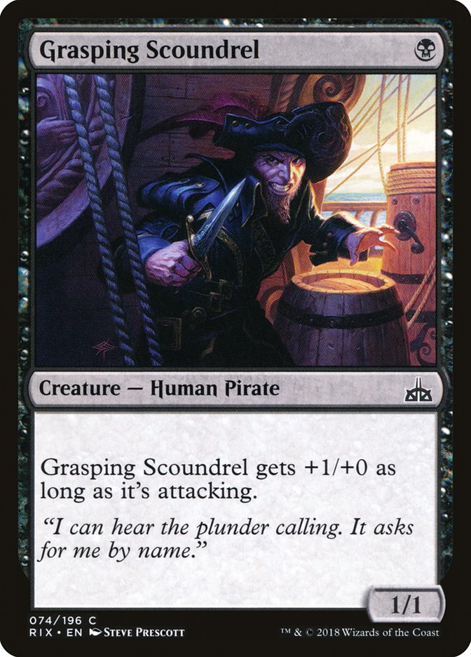 Grasping Scoundrel [Rivals of Ixalan] | Good Games Adelaide SA