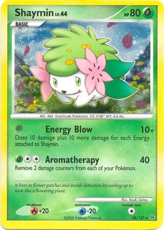 Shaymin 38 127 DPPt Platinum 038/127 (Deck Exclusives)  - Holofoil | Good Games Adelaide SA
