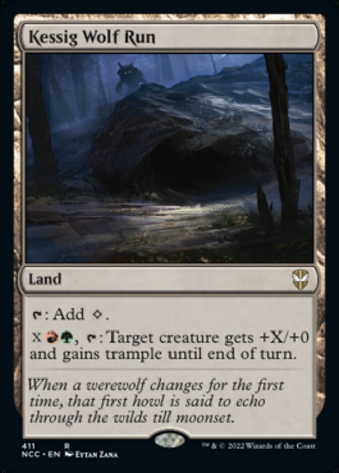 Kessig Wolf Run [Streets of New Capenna Commander] | Good Games Adelaide SA