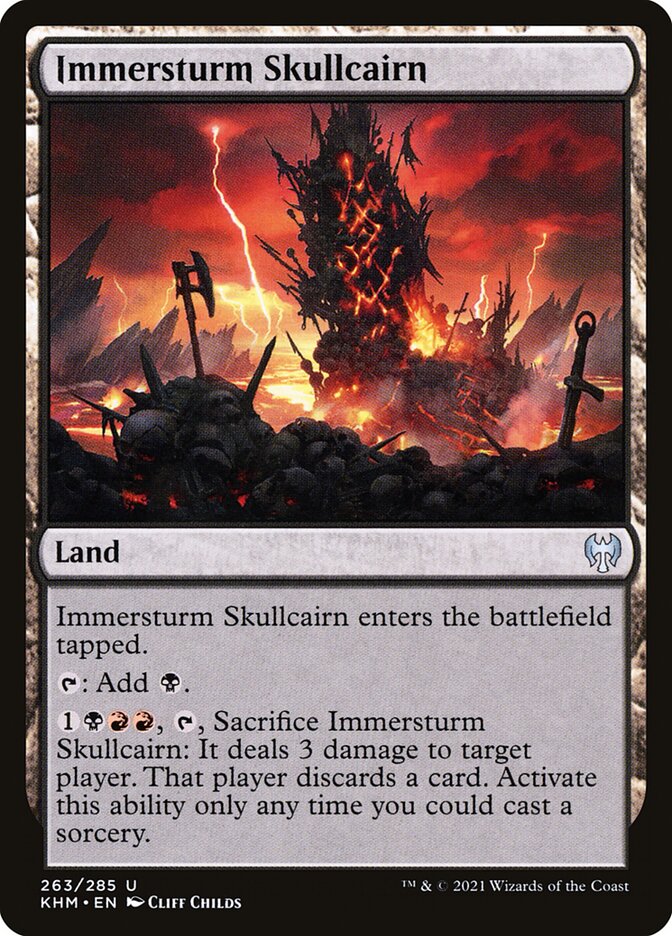 Immersturm Skullcairn 263 (Kaldheim)  - Foil | Good Games Adelaide SA