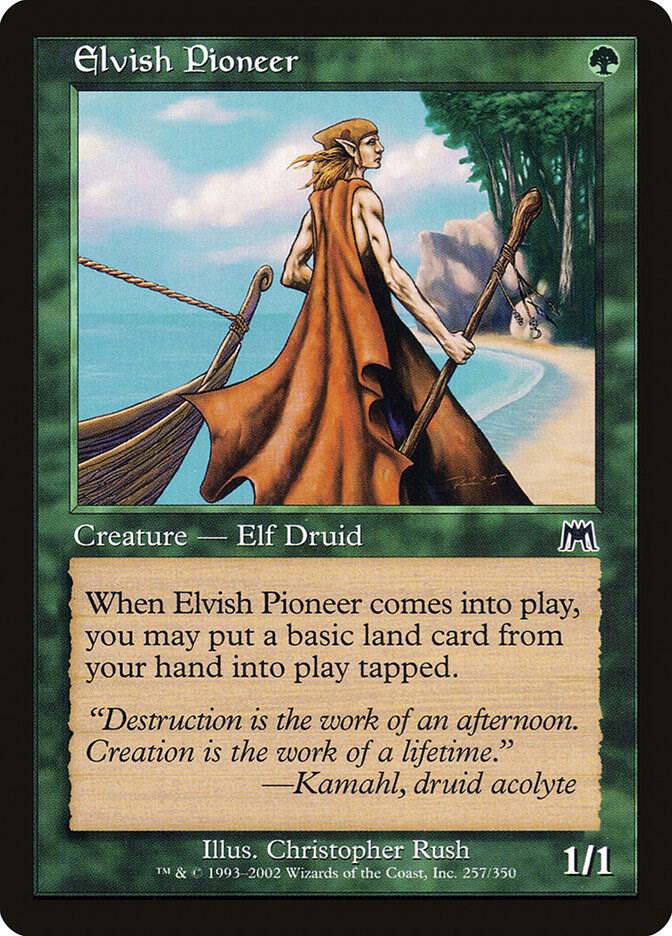 Elvish Pioneer 257 (Onslaught)  | Good Games Adelaide SA